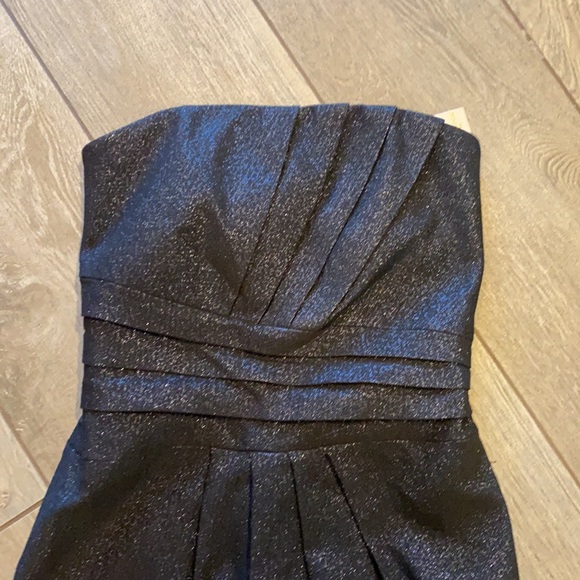 NWT Ramy Brook metallic strapless dress - Picture 3 of 5